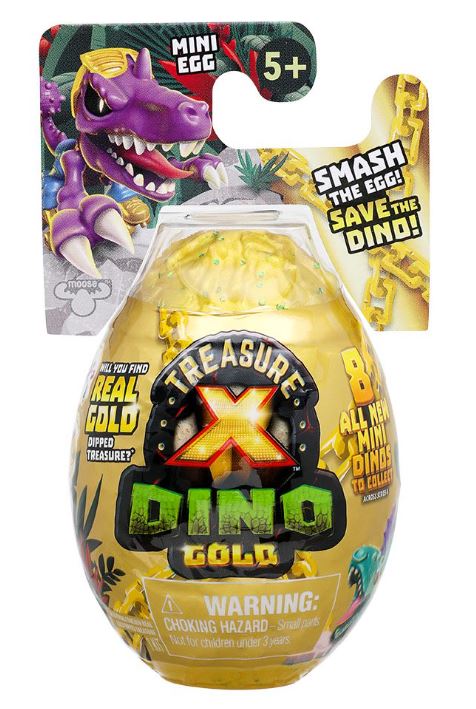 TREASURE X DINO GOLD MINI HUEVO
