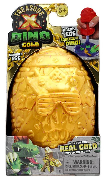 TREASURE X DINO GOLD HUEVO