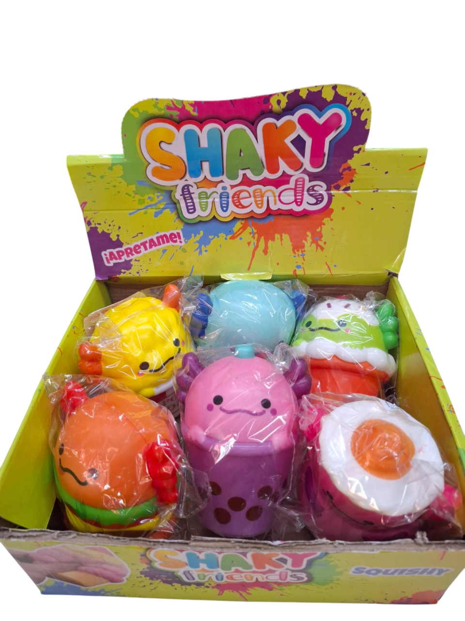SQUISHY MONSTRUITOS - 6 MODELOS