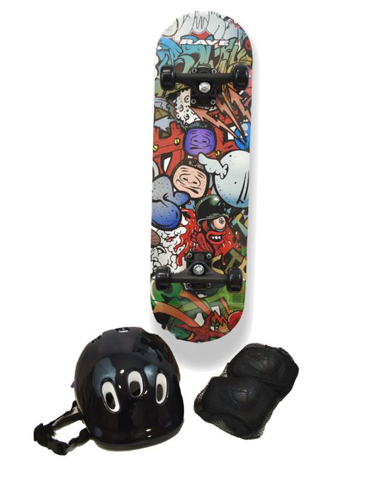 COMBO SKATE CON PROTECCIONES GRAPH