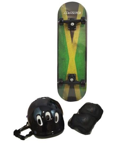 COMBO SKATE CON PROTECCIONES FLAT