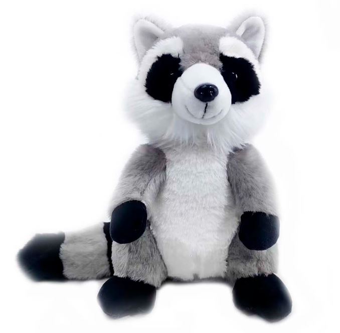 PELUCHE MAPACHE AGUSTO 27CM