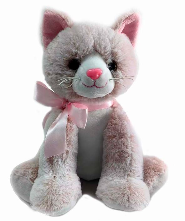 PELUCHE GATA REBECA ROSA 23CM