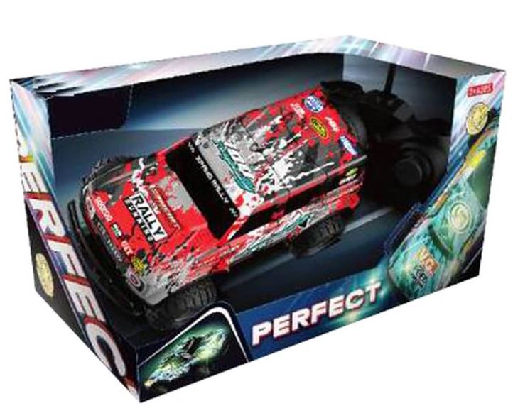 CAMIONETA R/C ROJO ESC. 1:24 CON LUZ