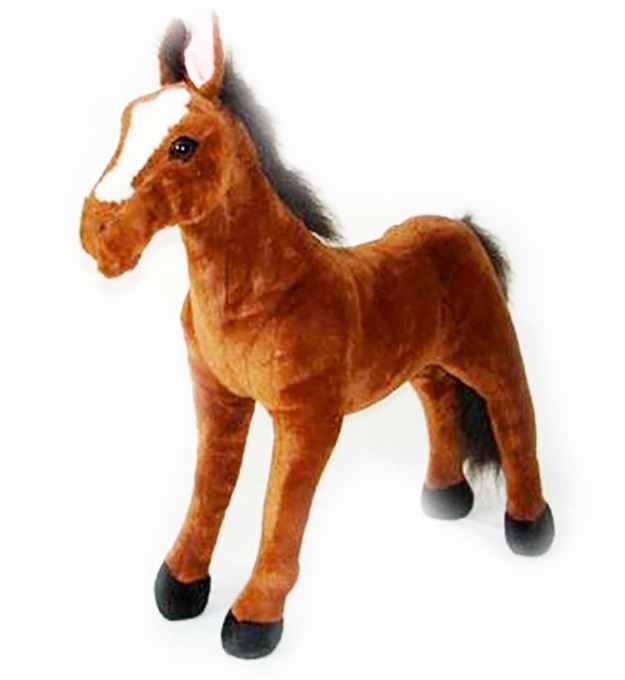 PELUCHE CABALLO RONNY 50CM