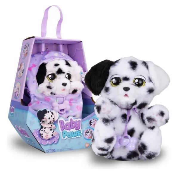 BABY PAWS PELUCHE INTERACTIVO 22CM - 3 MODELOS