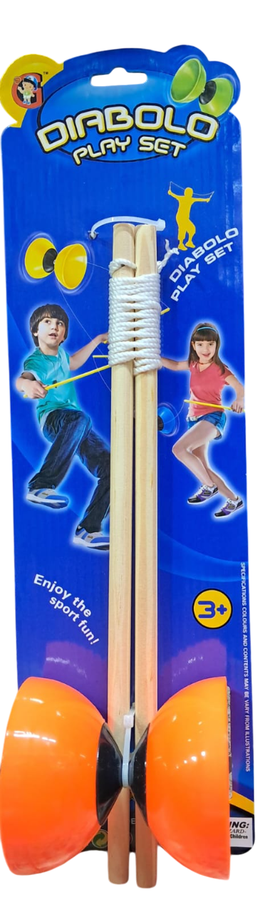 DIABOLO CON PALO DE MADERA