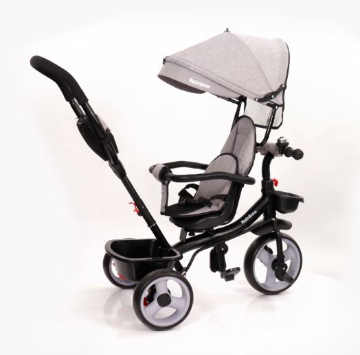 TRICICLO SAFIR PLUS 360° CANASTO Y BOLSO