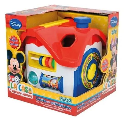 CASITA CON ACTIVIDADES MICKEY