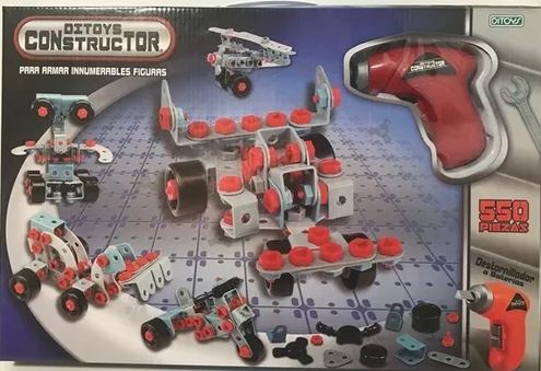CONSTRUCTOR DITOYS 550 PIEZAS