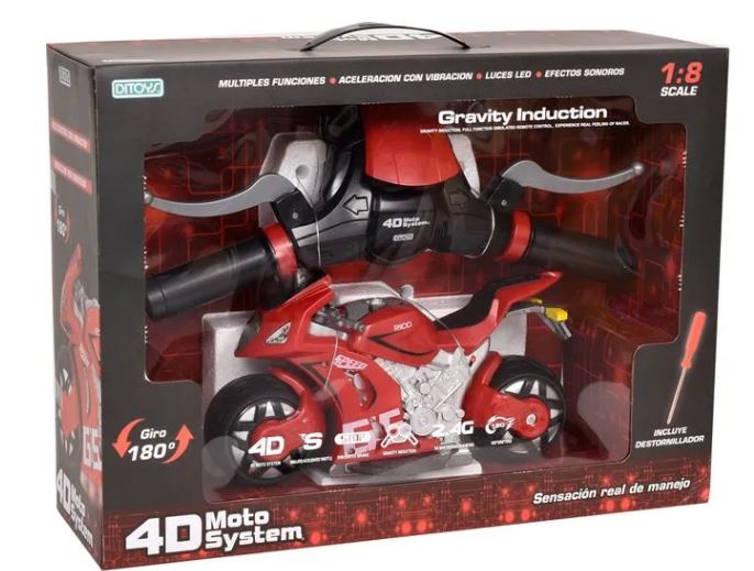 MOTO GRAVITY 4D SENSACION REAL