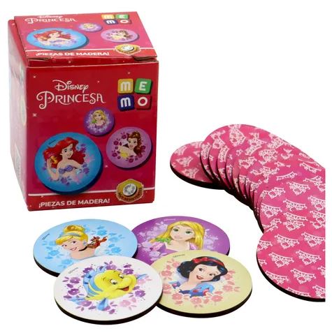 MEMO MADERA PRINCESAS