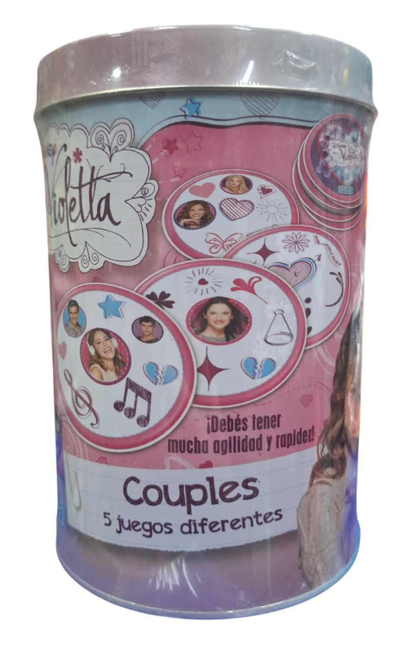 VIOLETTA 5 JUEGOS EN LATA