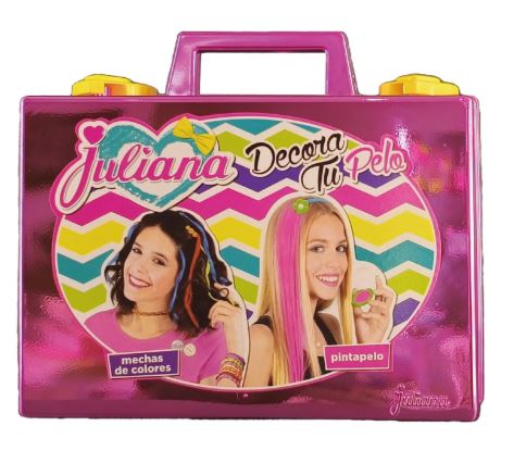 VALIJA JULIANA DECORA TU PELO EDICION PINK