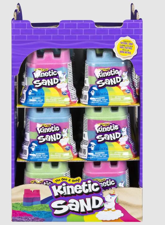 KINETIC SAND MINI CASTILLO - 3 COLORES