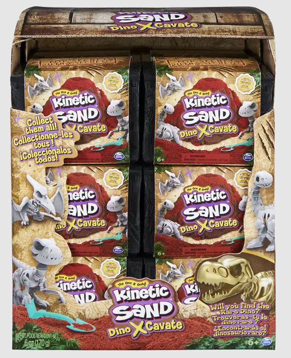 KINETIC SAND KIT DINOSAURIO