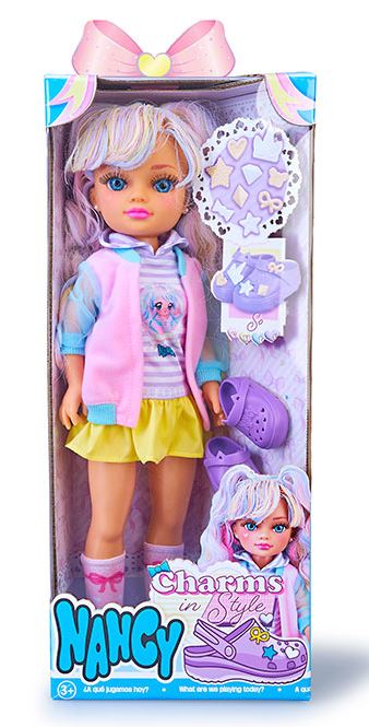 NANCY MUÑECA CHARMS STYLE DECORA SUS ZAPATOS
