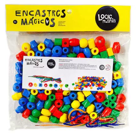 ENCASTRES MAGICOS CORDONES ENHEBRADOS
