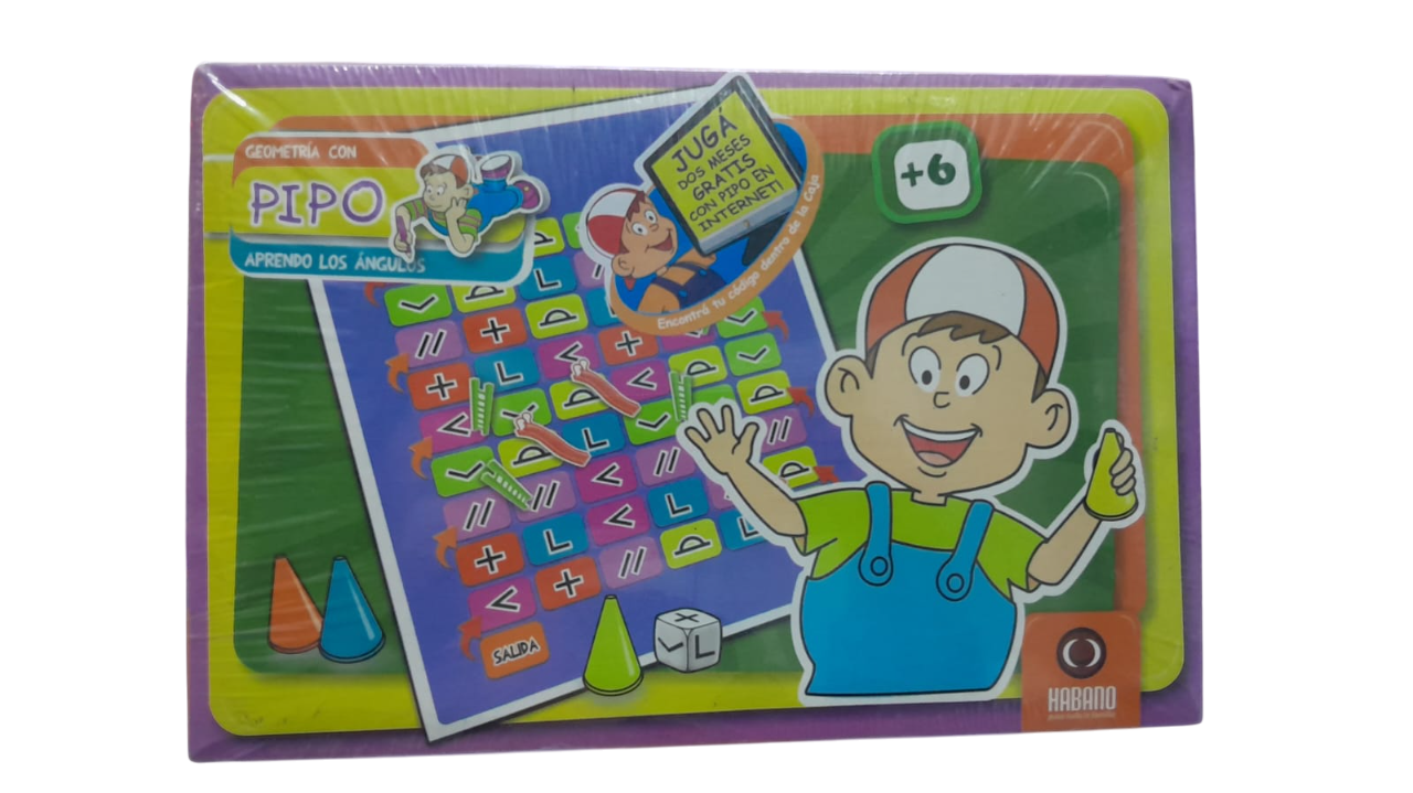 GEOMETRIA CON PIPO APRENDO ANGULOS