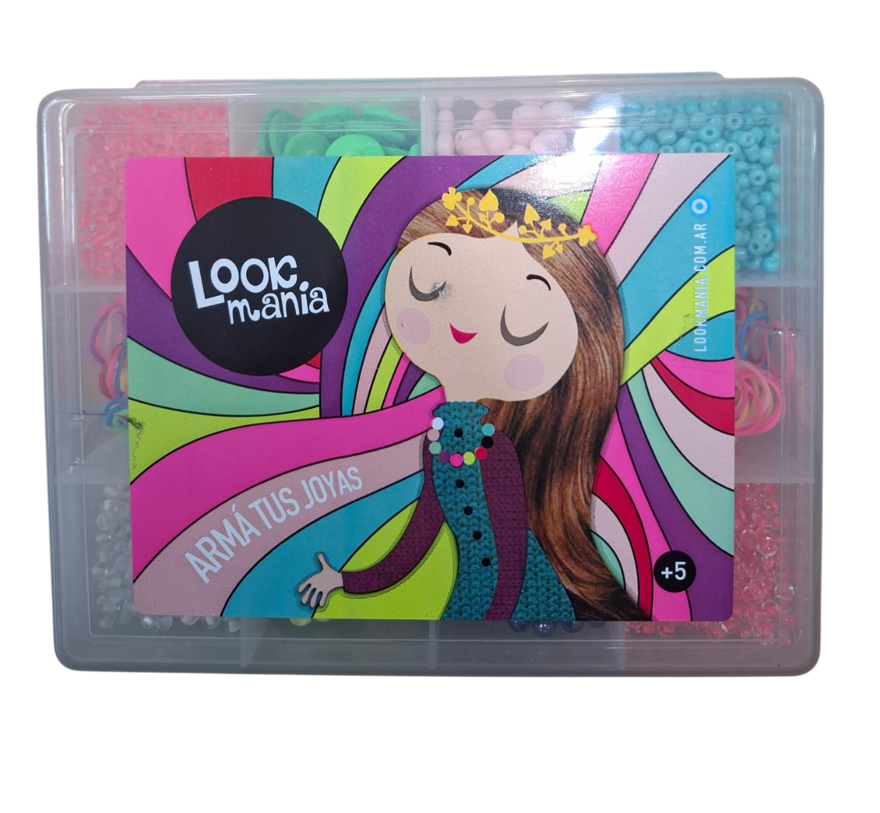 CAJA BIJOU 12 DIVISIONES GRANDE - FLUO