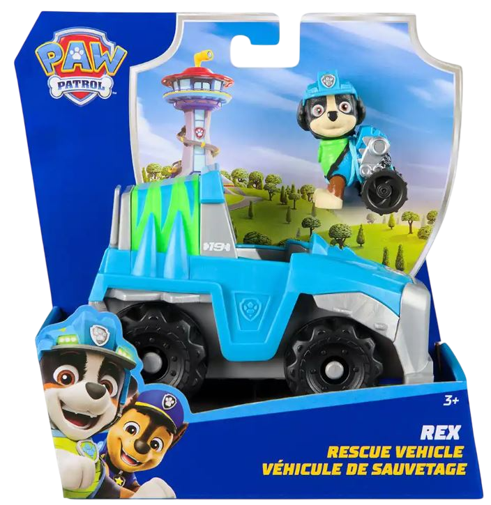 PAW PATROL VEHICULO CON FIGURA REX