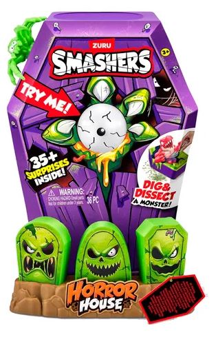 SMASHERS HORROR HOUSE CON LUZ Y SONIDO - 3 COLORES
