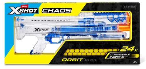 X-SHOT PISTOLA CHAOS ORBIT 24 PELOTAS