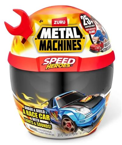 METAL MACHINES SPEED HEROES CASCO - 3 COLORES