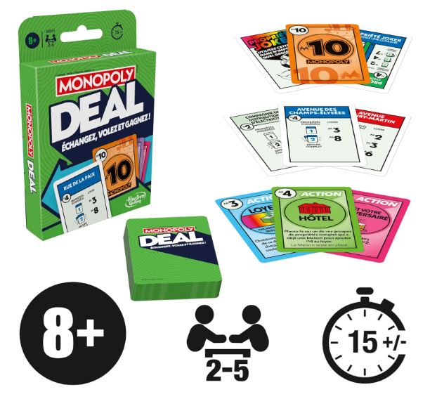MONOPOLY DEAL CARTAS