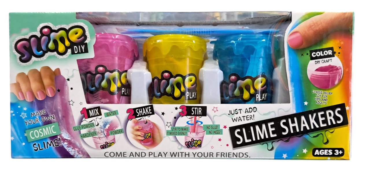 SLIME SHAKERS X 3 POTES