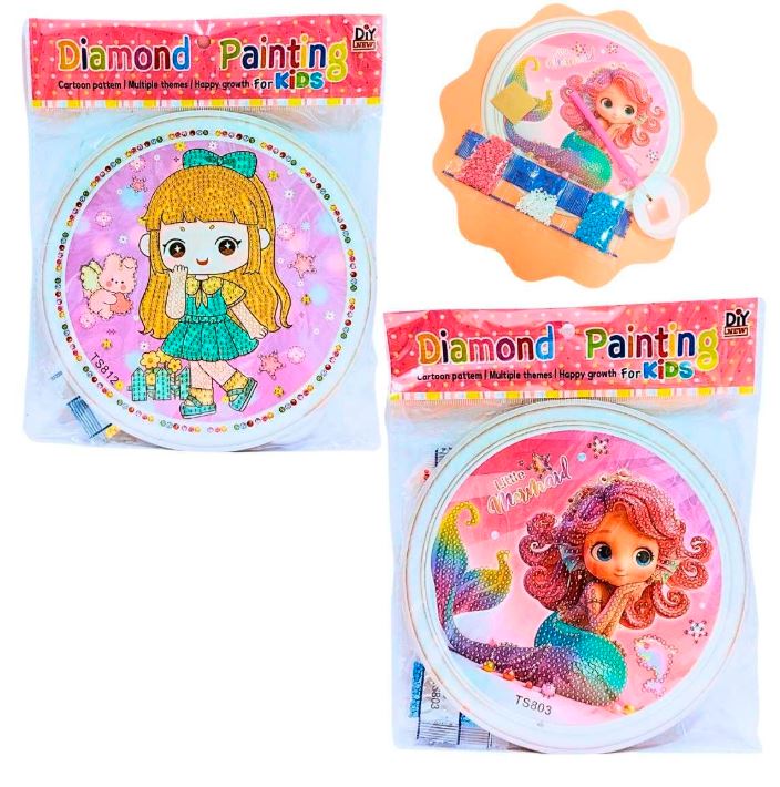 JUEGO DE DIAMANTES CIRCULAR - 5 MODELOS
