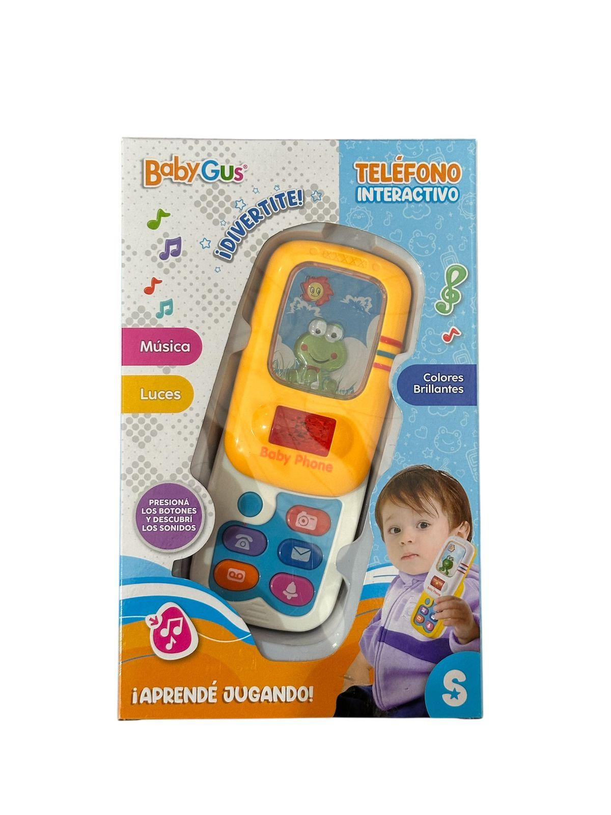 TELEFONO INTERACTIVO CON LUZ Y SONIDO