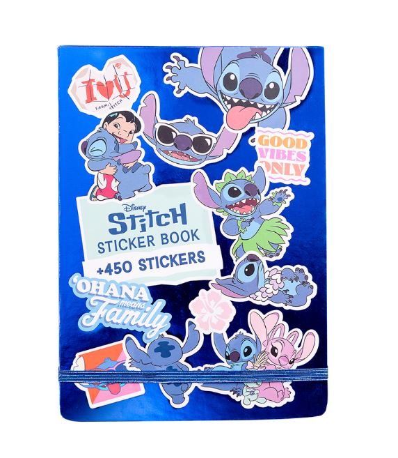 LIBRO DE STICKERS STITCH