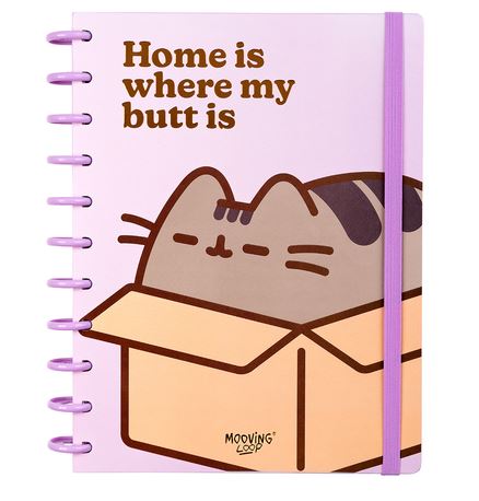 MOOVING LOOP CUADERNO DE DISCOS CARTA PUSHEEN