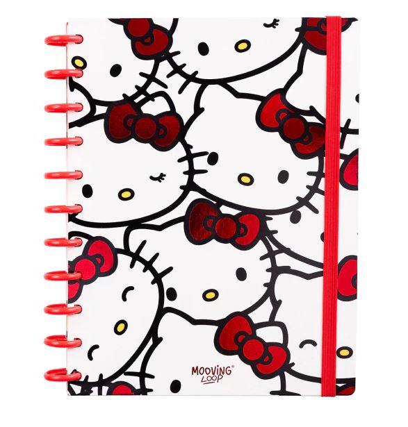 MOOVING LOOP CUADERNO DE DISCOS CARTA KITTY