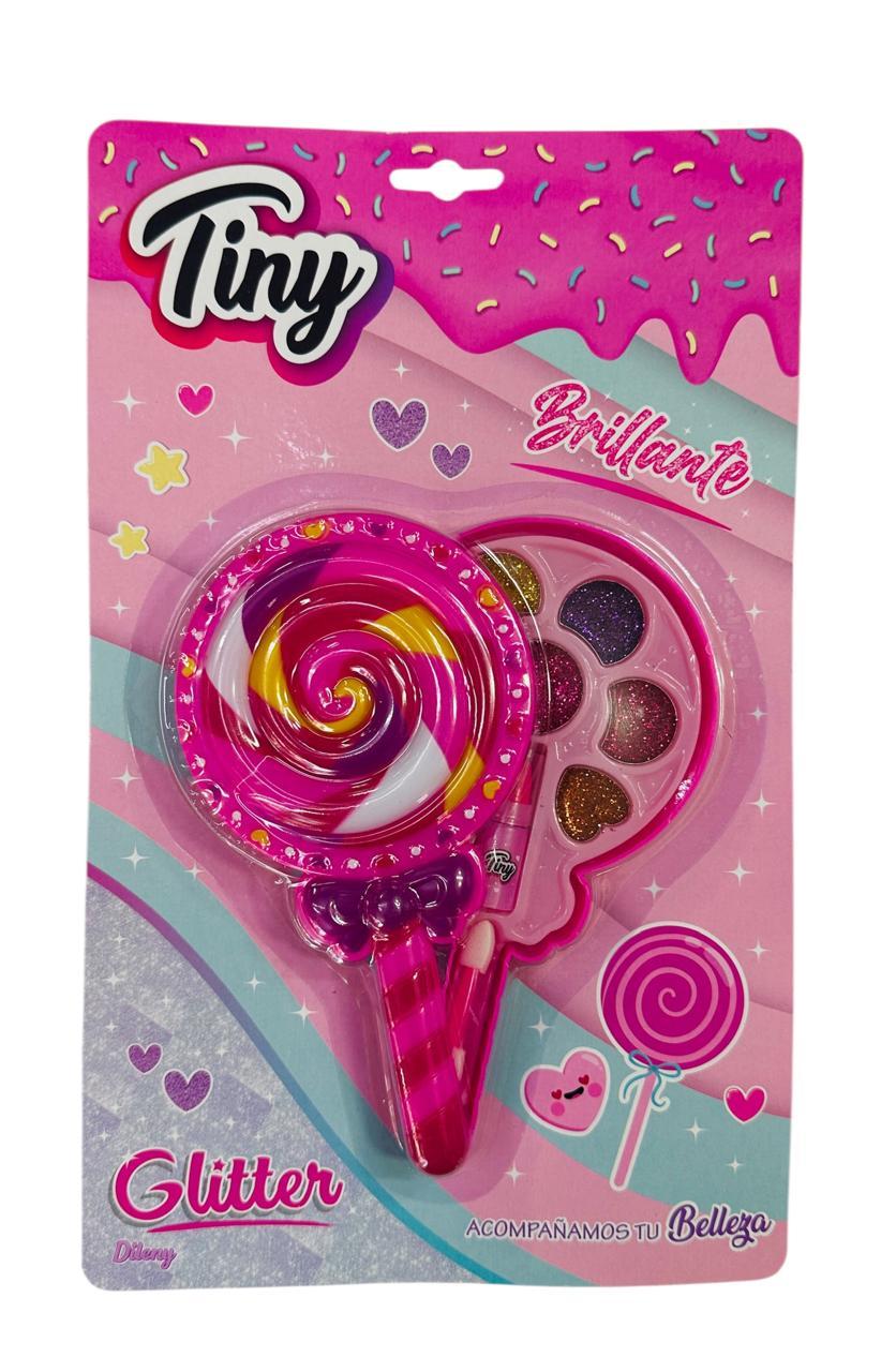 COSMETICO MAQUILLAJE PALETA GLITTER TINY