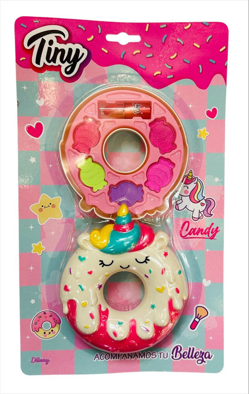 COSMETICO MAQUILLAJE DONA UNICORNIO TINY