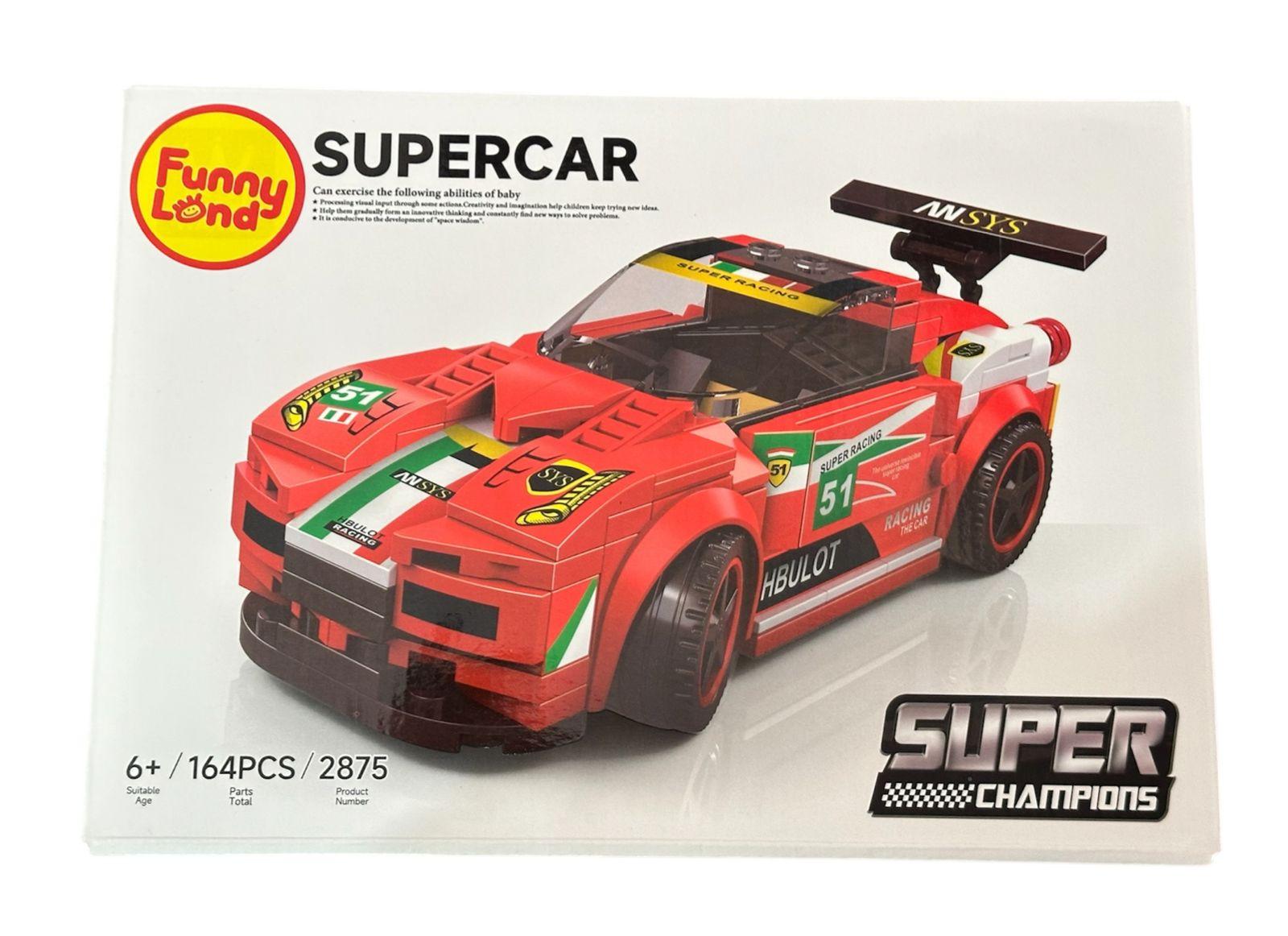 PUZZLE 3D AUTO SUPERCAR 164 PIEZAS