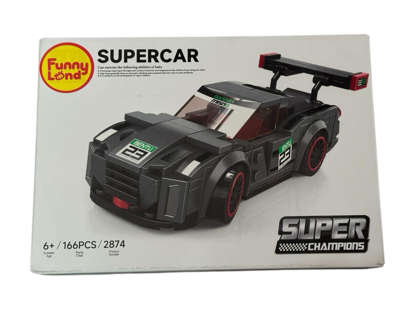 PUZZLE 3D AUTO SUPERCAR 166 PIEZAS