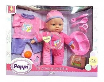 POPPI BEBE MIS PRIMERAS COMIDITAS