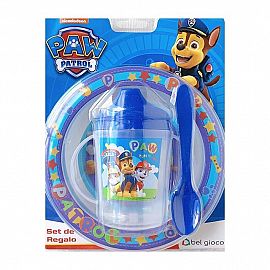 SET BOWL + VASO PAW PATROL