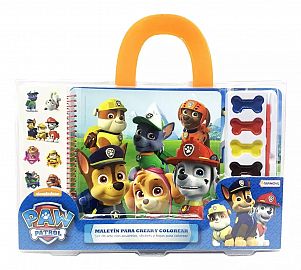 MALETIN DE ACUARELAS PAW PATROL