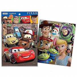 2 PUZZLES DISNEY PIXAR 6 Y 9 PIEZAS EN BOLSA