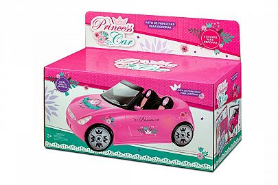 AUTO DE PRINCESAS EN CAJA