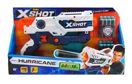 PISTOLA HURRICANE X-SHOT (4407)
