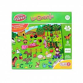 PUZZLE DE PISO 28 P - LA GRANJA