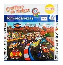 PUZZLE 88 P - CARRERA DE AUTOS