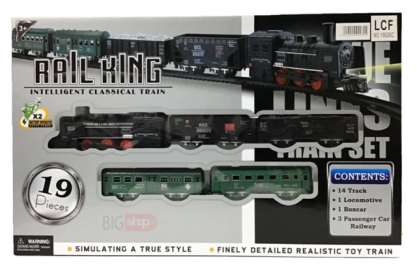 TREN CON VIAS RAIL KING