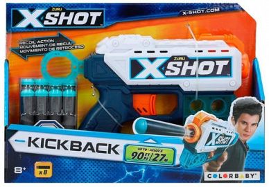 PISTOLA X-SHOT  KICKBACK