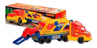 CAMION TRANSPORTADOR CON 2 AUTOS